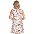 thumbnail image 2 of Bixox Robe Trapèze Sans Manches à Imprimé de la Fête du Canada pour Femme avec Poches, Robe Débardeur Décontractée Longueur Genou pour l'Été-Xx-Grand, 2 of 7