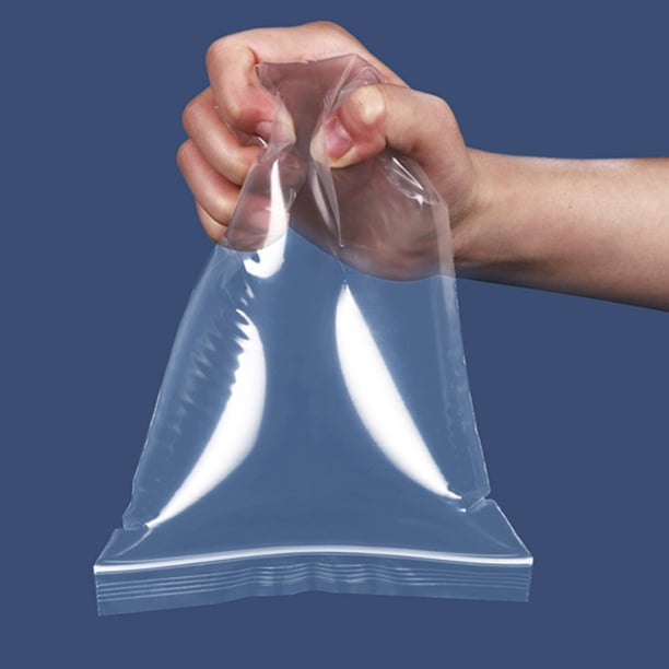 Transparent Resealable Zipper Bags, Small Plastic Storage Pouches