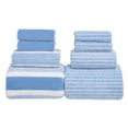 thumbnail image 2 of ZZkhGO 8PC Towel Bath Towel Set Velvet, Removable Highly Absorbent Soft Bath Towels, Spa Collection for Bathroom Gym Home, 2 of 5