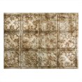 thumbnail image 3 of Fasade Decorative Vinyl Backsplash Kit, Bermuda Bronze, 15 sq ft Coverage, 3 of 6