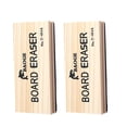 thumbnail image 2 of Gomme pour Tableau Noir en Bois Grande Gomme Avancée en Laine pour Tableau Blanc Enseignement Gomme pour Tableau Noir en Bois Gomme Statique pour Tableau Blanc Gomme à Craie École Tableau Blanc en Bois E, 2 of 3