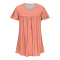 thumbnail image 4 of Blouses pour Femmes T-shirt Imprimé pour Femmes Blouse à Manches 3/4 Col Rond Hauts Décontractés, 4 of 9