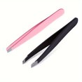 thumbnail image 2 of LNGOOR Stainless Steel Eyebrow Tweezers - Professional Makeup Tool For Home And Beauty Salon Use - Precise Hair Removal And Shaping, 2 of 7