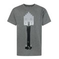 thumbnail image 1 of Minecraft Boys Grey Shovel Short Sleeved T-Shirt (9-10 Years), 1 of 2