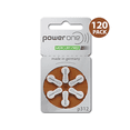 thumbnail image 1 of Power One Hearing Aid Batteries Mercury Free Size 312, PR41 (120 Batteries) + Battery Keychain Kit, 1 of 7