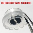 thumbnail image 3 of Qiilu 100 Pcs Supports Jetables pour Anneaux de Cils Colle Adhésive pour Extensions de Cils, 3 of 8