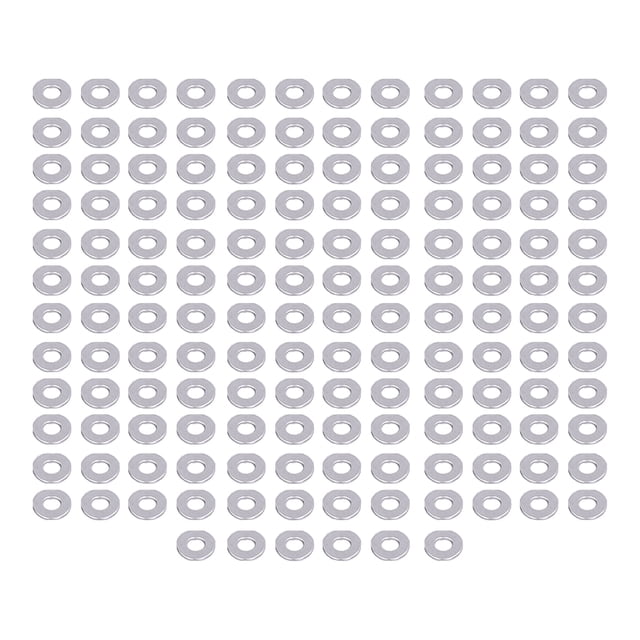 Kit d'Assortiment de Rondelles Plates, Remplacement Facile DIN125 pour Réparation Automobile pour Appareils Industriels M2,M2.5,M3,M4,M5,M6,M8,M10,M12