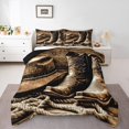 thumbnail image 2 of Erosebridal Winter Snow Bedding King Comforter Set, Street Down Comforter, Branch Tree Decor, Reversible 3-Piece, 2 of 7
