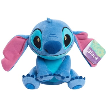 Peluche à Grains Disney Lilo et Stitch de 19 cm (7,5 pouces), Stitch à Oreilles Pendantes