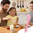 thumbnail image 2 of XIPYYKM 4 Count Spreaders Set, Reusable Plastic Knives, Strong and Durable, Ideal for Butter, Jelly, Cream Cheese and Nut Butter, Handy Kitchen Tool, BPA-Free, 2 of 5