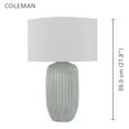 thumbnail image 2 of Xtricity - Table Lamp, 21.8'' Height, From the Coleman Collection, Gray, 2 of 3