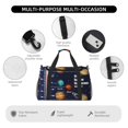 thumbnail image 4 of Vsdgher Solar System Pattern Unisex Hand Travel Bag,Foldable Travel Duffel BagsTravel Essentials Sport Gym Bag,Overnight Travel Duffel Bag with Adjustable Strap, 4 of 7