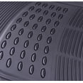 thumbnail image 2 of AUTO DRIVE 5-PIECE All Season Universal Car Floor Mats Black, 2 of 5