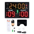 thumbnail image 2 of Tableau de Bord Multisport Intérieur, Tableau de Basket-Ball Numérique Télécommandé pour Jeu et Entraînement, 2 of 7