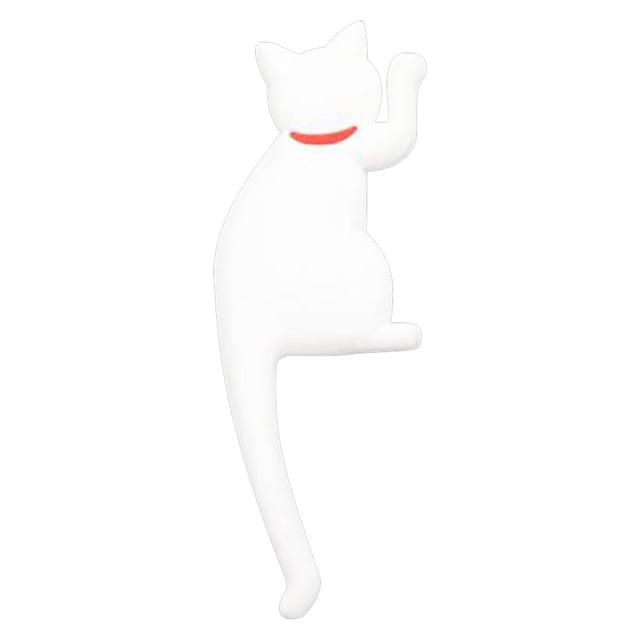 EGNMCR Hooks for Hanging Cute Hook Magnetic Fridge Magnet Non-marking Hook Non-marking hook