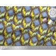 thumbnail image 3 of Soimoi Blue Rayon Fabric Aztec Geometric Print Fabric by Yard 42 Inch Wide, 3 of 3
