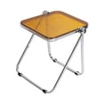 thumbnail image 1 of Abbracc Folding Tray Table Small Folding Table Practical Sturdy Versatile Compact Simple Tawny, 1 of 9