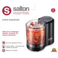 thumbnail image 3 of Salton Essentials - Electric Chopper with 3 Cup Capacity, 150 Watts, Black, 3 of 3