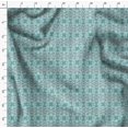 thumbnail image 4 of Soimoi Green Poly Georgette Fabric Leopard Animal Skin Print Fabric by Yard 42 Inch Wide, 4 of 6