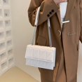 thumbnail image 2 of Messenger Bag Plaid Pattern Roomy Buckle Closure Anti-scratch Great Craftsmanship Daily Collocation Fashion Item Small Flap Top Shoulder Bag Women Accessories, 2 of 11