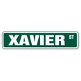 thumbnail image 1 of SignMission D-14-SS-XAVIER 3 x 14 in. Childrens Name Room Street Sign - Xavier, 1 of 1