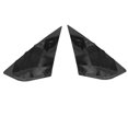 thumbnail image 4 of Rear Window Louvers Car Rear Window Blinds Side Tuyere Louvers Vent for Ford Focus ST RS MK3 Hatchback Carbon Fiber Style, 4 of 7