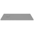 thumbnail image 2 of vidaXL Shower Base Tray SMC Grey 100x70 cm, 2 of 5
