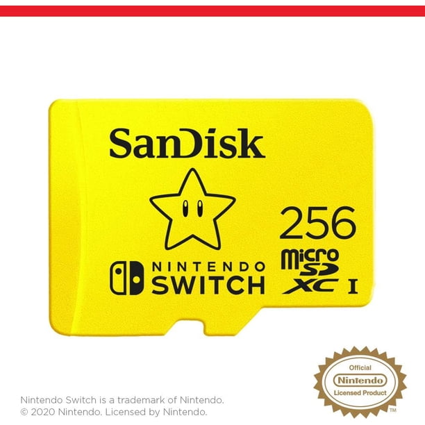 SanDisk 256GB microSDXC Card for Nintendo Switch - Walmart.ca