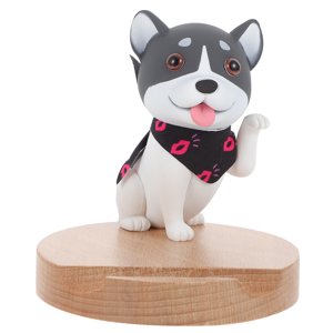 KAKOWELY Cartoon Dog Cell Phone Stand Cell Telephone Stand for Car Creative Desktop Phone Holder, 3,74"X3,35"X3.15"