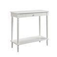 thumbnail image 2 of Convenience Concepts French Country Hall Table in White Wood Finish, 2 of 6