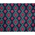 thumbnail image 4 of oneOone Polyester Lycra Fabric Diamond & Swirl Ikat Decor Fabric Printed BTY 56 Inch Wide, 4 of 4