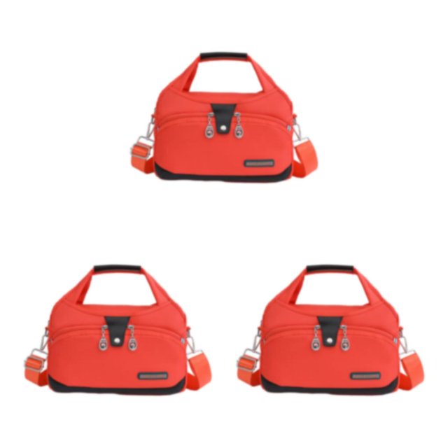Maytalsory Casual And Multifunction Bags For All Daily Activities Adjustable Shoulder Strap orange 29*19*9*12 3Set