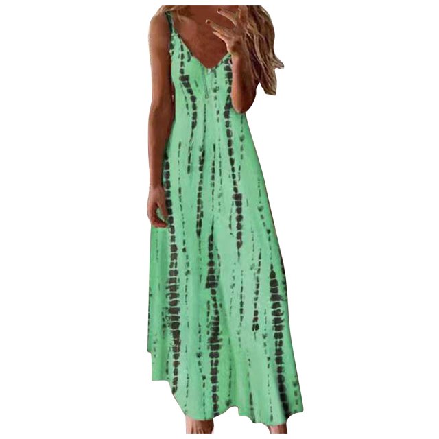 Birdeem Womens Spring and Summer Solid Slim Fit V-Neck Racerback Tank Top Wrapped Hip Casual Dress