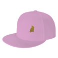 thumbnail image 1 of ZICANCN Golden Cat Pattern Baseball Caps, Trucker Hats for Men And Women, Adjustable Breathable Flat Caps, Pink, 1 of 6