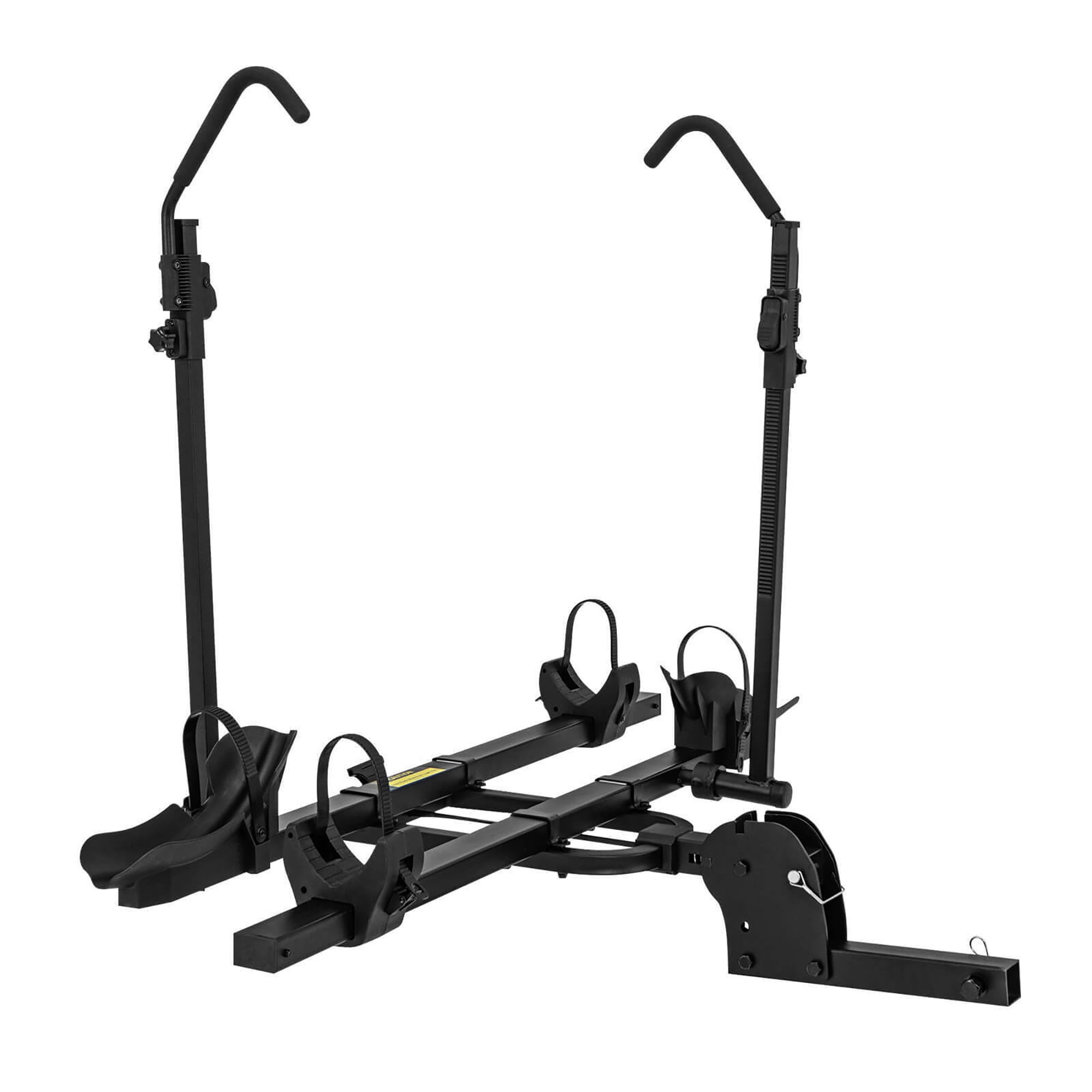 Gymax 2'' Hitch Mount Bike Rack w/ Tilt-able Design for Easy Trunk