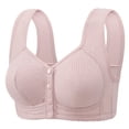 thumbnail image 1 of biudgviw Women's Front Closure Bras No Underwire Full Coverage Supportive Push up Bralettes Comfort Everyday Bras, 1 of 2