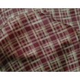 thumbnail image 4 of oneOone Silk Tabby Fabric Check Kasuri Print Fabric BTY 42 Inch Wide, 4 of 4