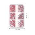 thumbnail image 4 of Flatback Rhinestones Red Rhinestone 1 Box 2.95x1.97x0.39In, 4 of 7