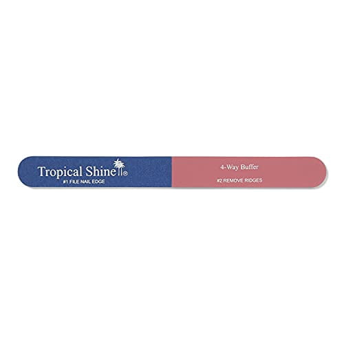Tropical Shine Tampon à Ongles Grand 4 Voies