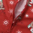 thumbnail image 3 of Pyjama de Noël Assorti pour la Famille Combinaison une-Pièce Maman Papa Enfants Sweat à Capuche Cerf, 3 of 8