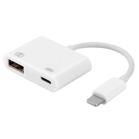 Maoww Converter Lightning to US 3.0 Compatible Cable Adapter for Camera Accessory Adapters Cables Digital Converters