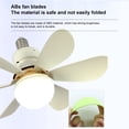 thumbnail image 3 of Mistaha 40W Remote Controlled Ceiling Fan Light with Adjustable Color Temperature and Night Light Mode, 3-Speed Fan, Timer Function - Ideal for Bedroom or Dining Room, 3 of 6