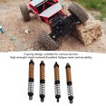 thumbnail image 3 of Model Car Shock Damper, 4Pcs RC Shock Damper Alloy  for Game Race Gold,Ti, 3 of 7