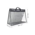 thumbnail image 2 of Unique Bargains Handbag Dust Bags, XXL Size PVC Dustproof Transparent Purse Protector, Gray, 2 of 5