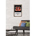 thumbnail image 3 of NFL Cincinnati Bengals - Logo 21 Wall Poster with Magnetic Frame, 22.375" x 34", 3 of 4