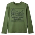 thumbnail image 1 of T-shirt à manches longues à imprimé graphique George pour garçons, 1 of 6