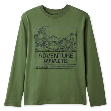 George Boys' Long-Sleeve Graphic T-Shirt