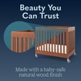 thumbnail image 2 of Boutique Compact Folding Mini Crib, Gray, 2 of 11