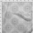 thumbnail image 4 of oneOone Cotton Poplin Twill Gray Fabric Geometric Sewing Craft Projects Fabric Prints By Yard 56 Inch Wide, 4 of 4