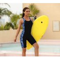 thumbnail image 3 of Charmo Women Boyleg Swimsuit One Piece Racerback Athletic Bathing Suit, 3 of 7